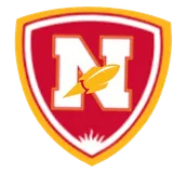 The Newport Rocketry shield on a dark background